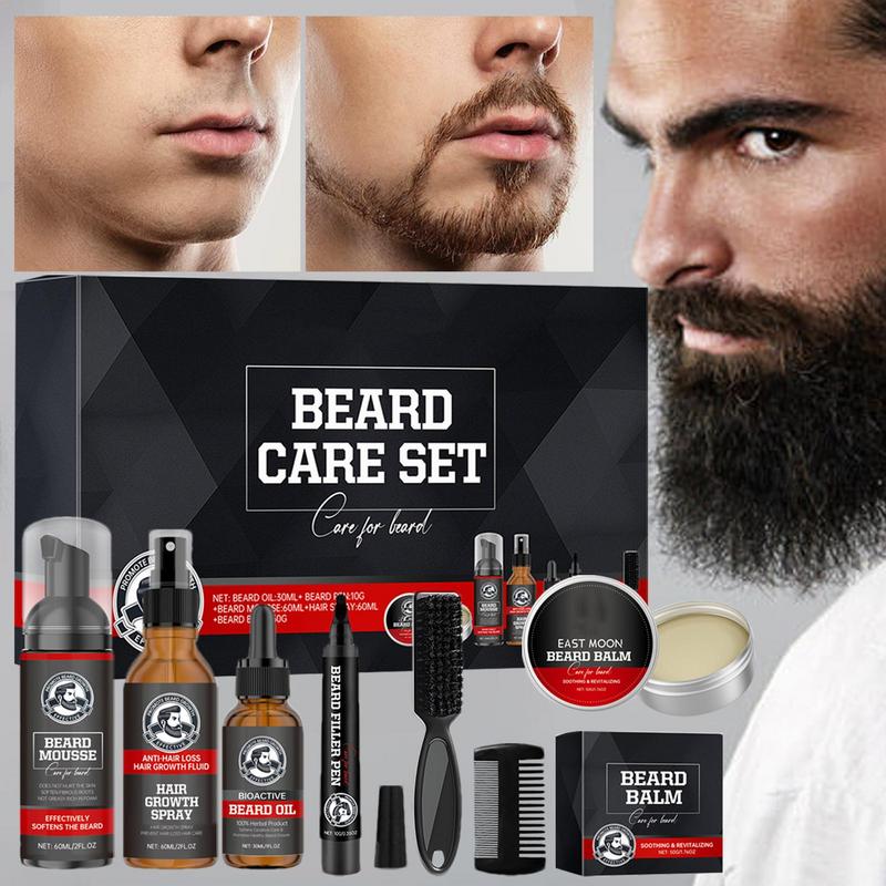 Men'S Grooming Tonic - Kit de croissance de barbe pour