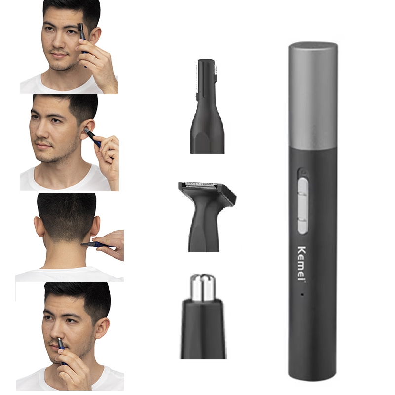 Men'S Grooming Scissors - Tondeuse à poils de nez rechargeable