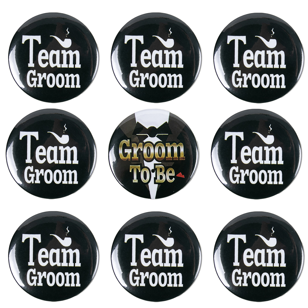 Men'S Grooming Gift Ideas - Broches de Badge de fête d'enterrement