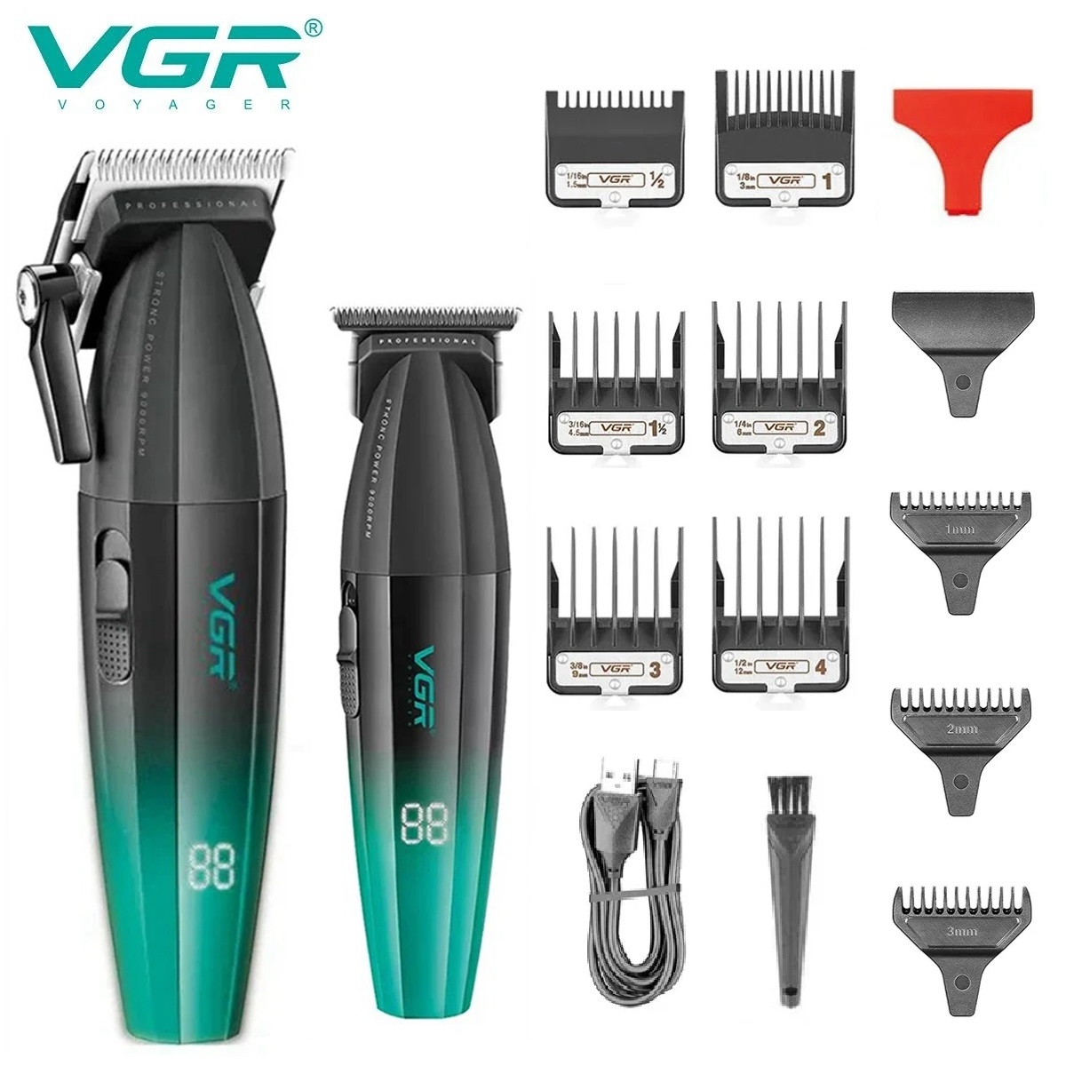 Men'S Grooming Hair And Body Wash - VGR tondeuse à cheveux professionnel barbier