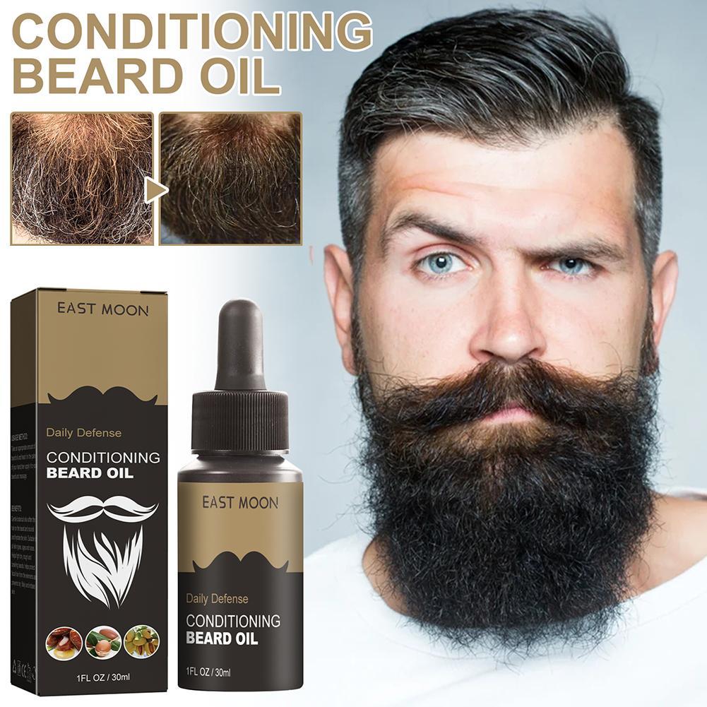 Men'S Grooming Tonic - 30ml huile de croissance de barbe