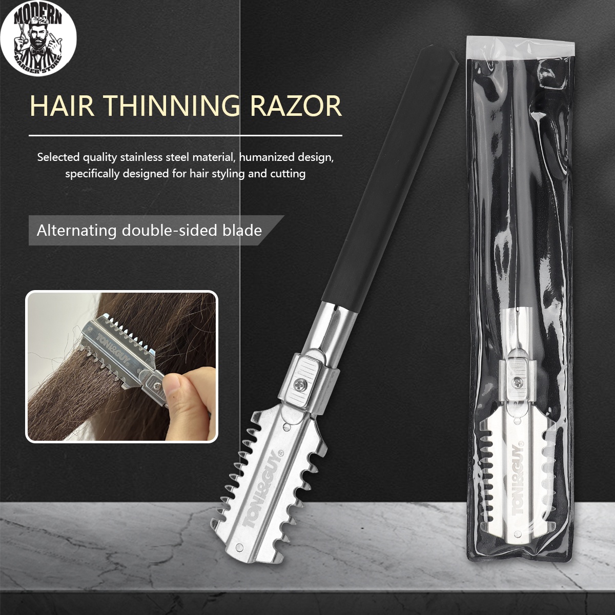 Men'S Grooming Scissors - Lames de rasoir à double tranchant