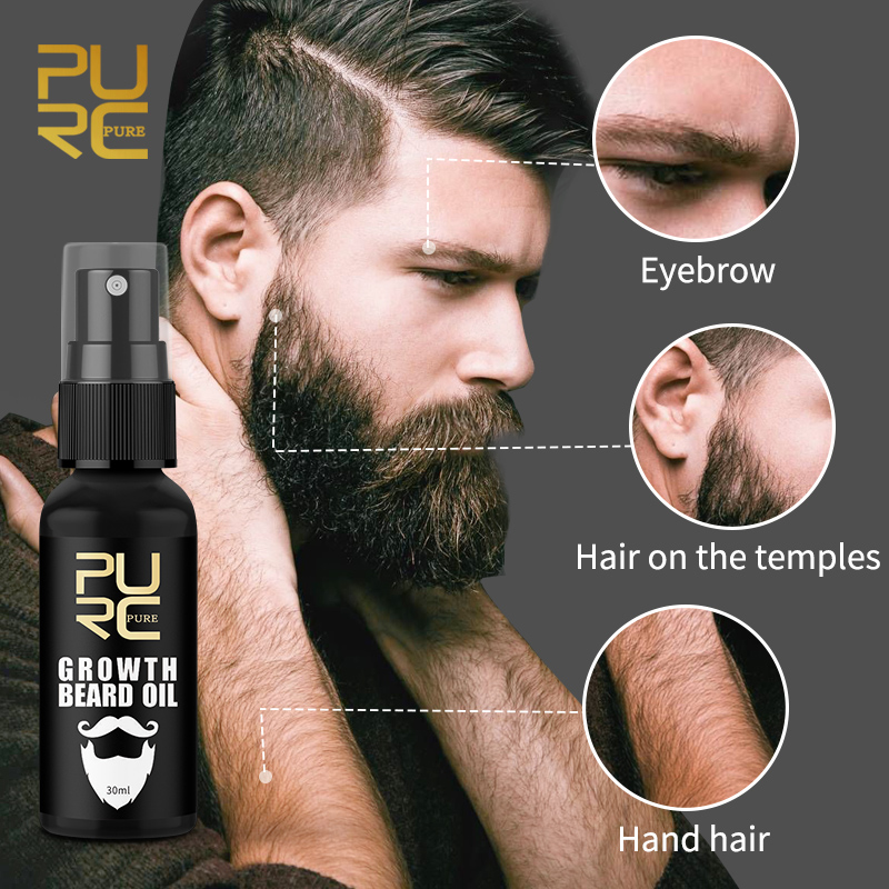 PURC-Huile de Croissance de Ba - Men'S Grooming Tonic avis et prix