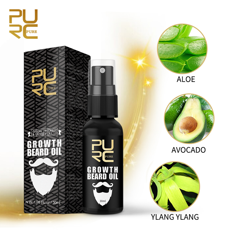 PURC-Huile de Croissance de Ba - Men'S Grooming Tonic avis et prix