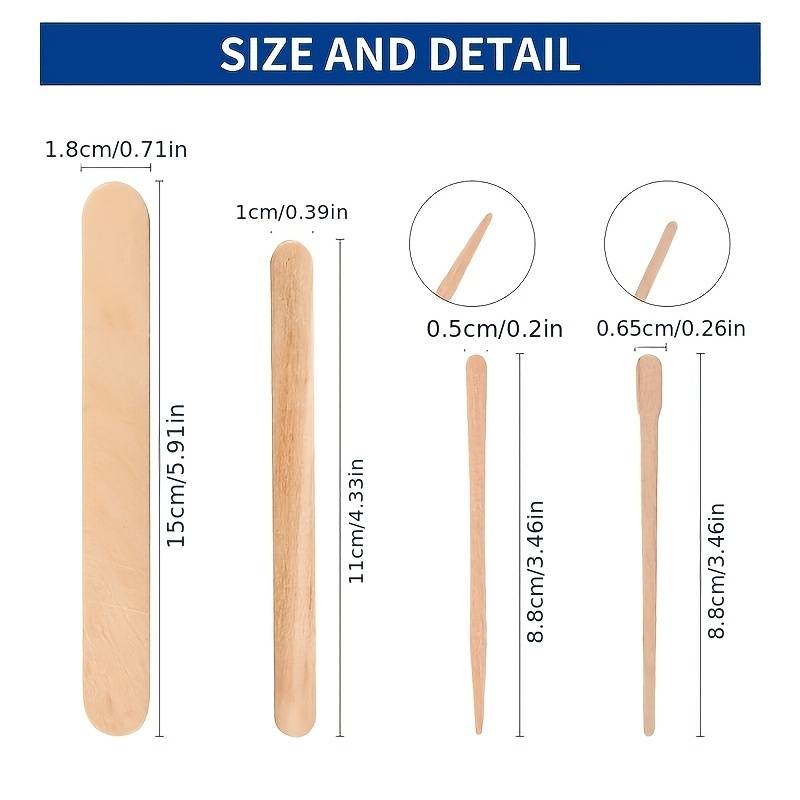 Bâton d'épilation en bois, 500 - Hair Wax Stick avis et prix