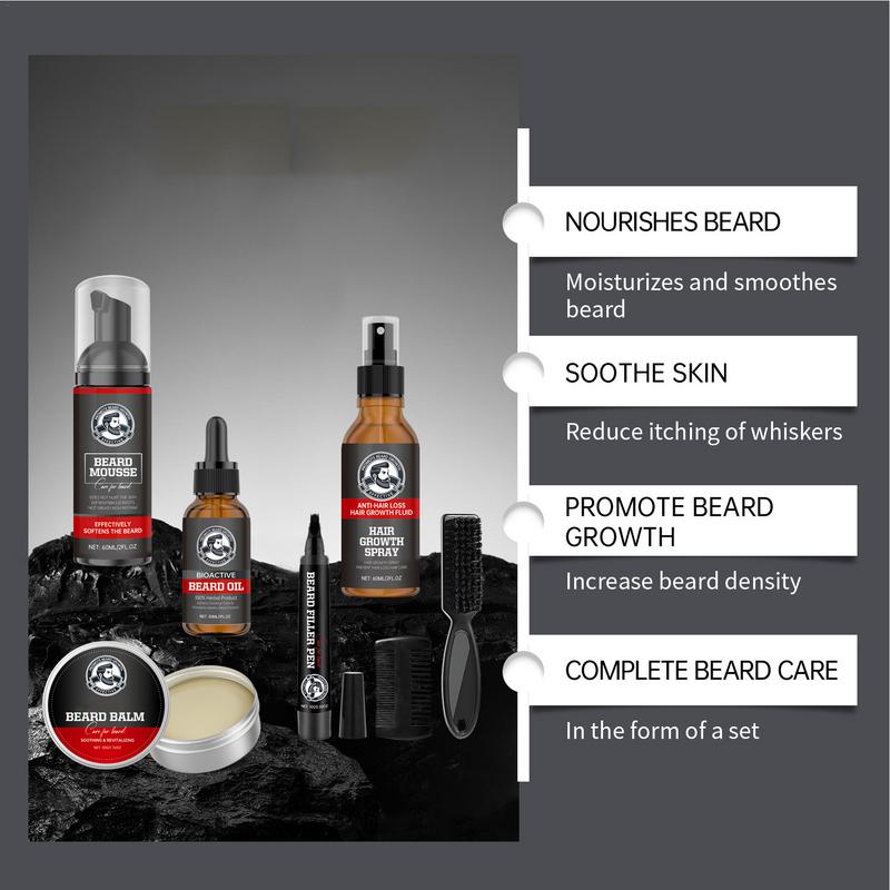 Kit de croissance de barbe pou - Men'S Grooming Tonic avis et prix