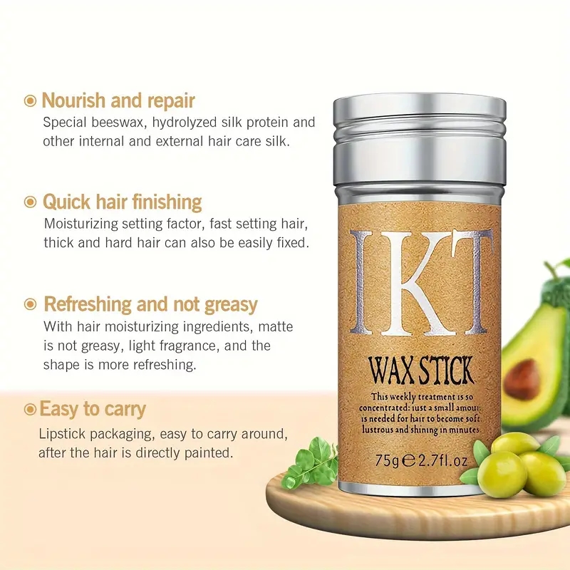 Bâton de cire coiffante 2/5 pi - Hair Wax Stick avis et prix
