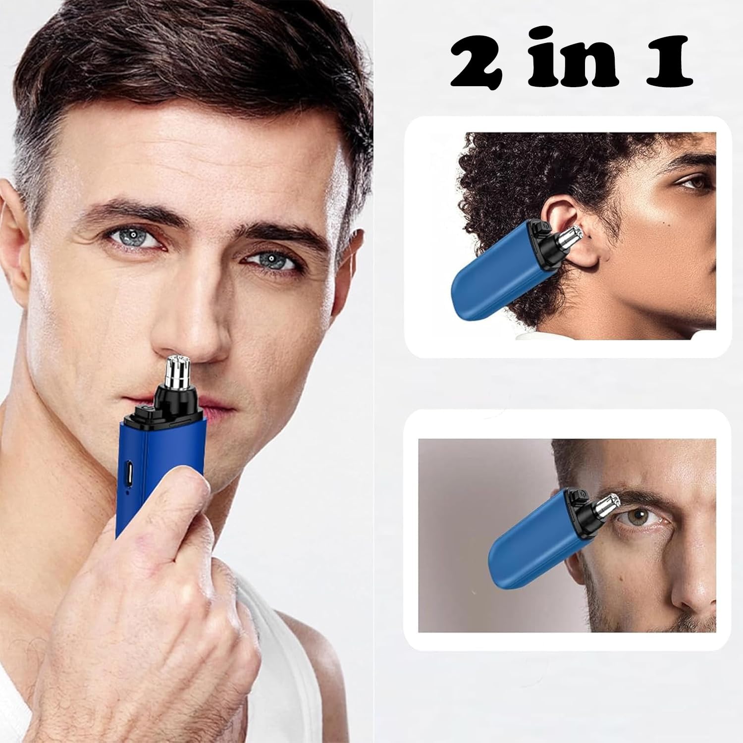 Tondeuse nez-oreilles recharge - Men'S Grooming Scissors avis et prix