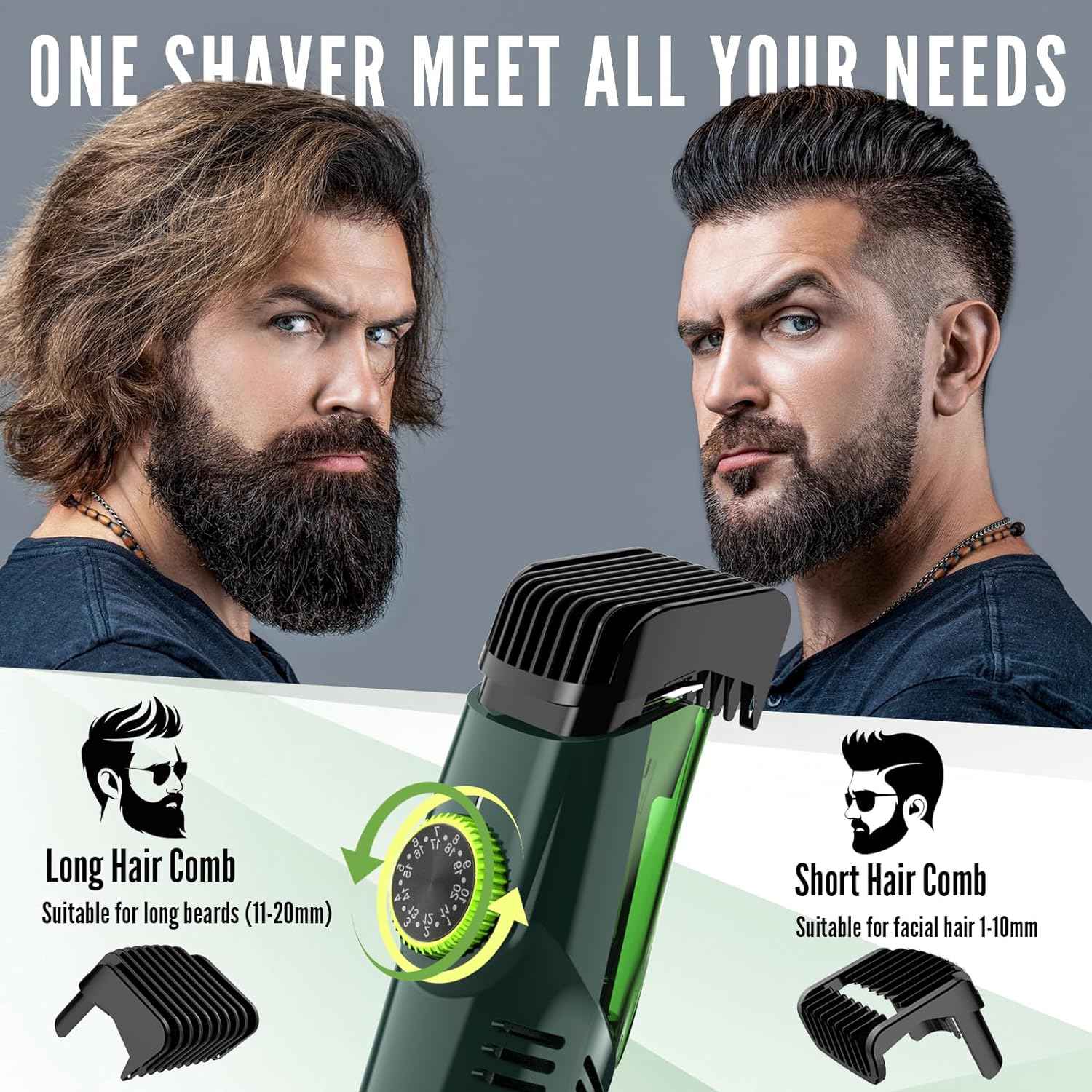 Tondeuse à barbe sans fil pour - Men'S Grooming Vacuum avis et prix