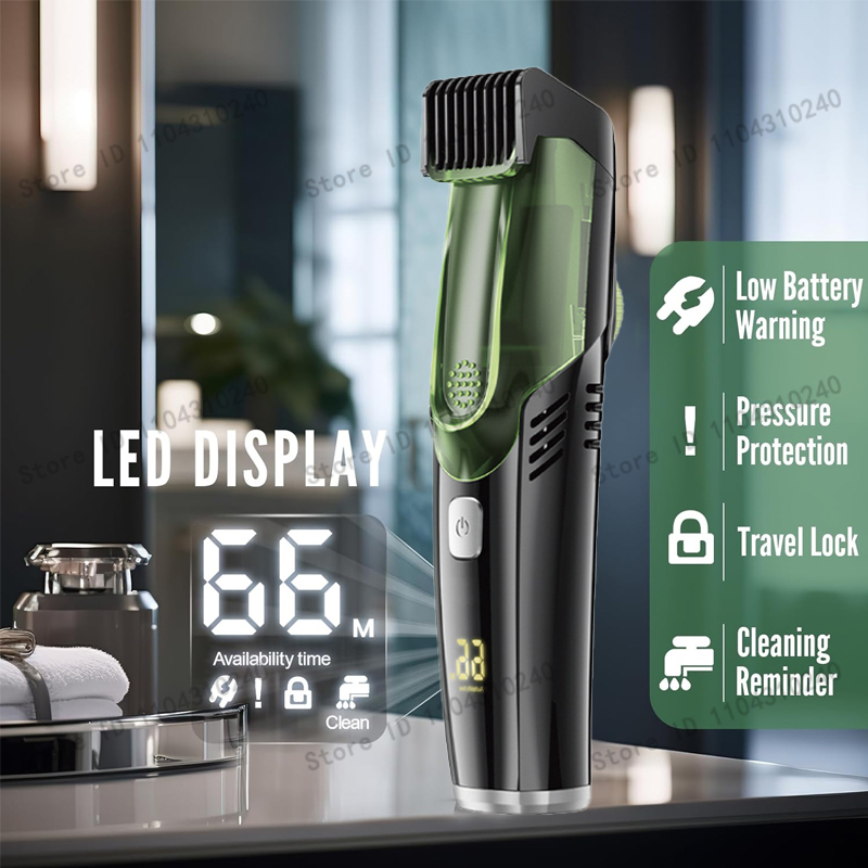 Tondeuse à barbe sans fil rech - Men'S Grooming Vacuum avis et prix