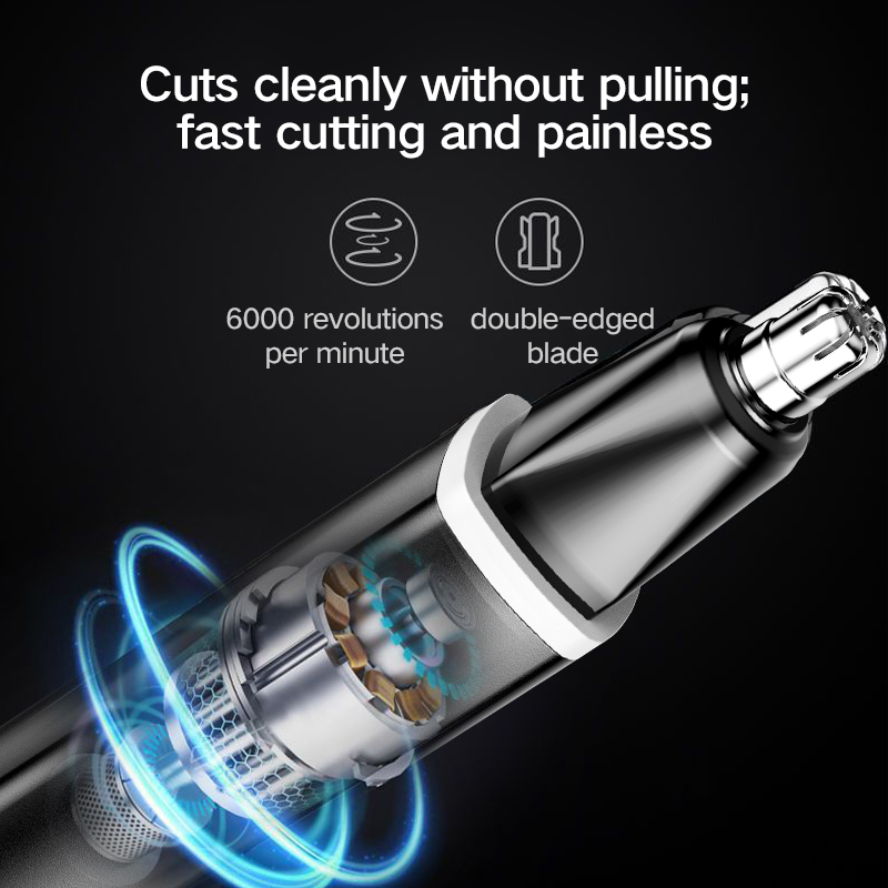 Tondeuse à poils nasaux LED, n - Men'S Grooming Scissors avis et prix