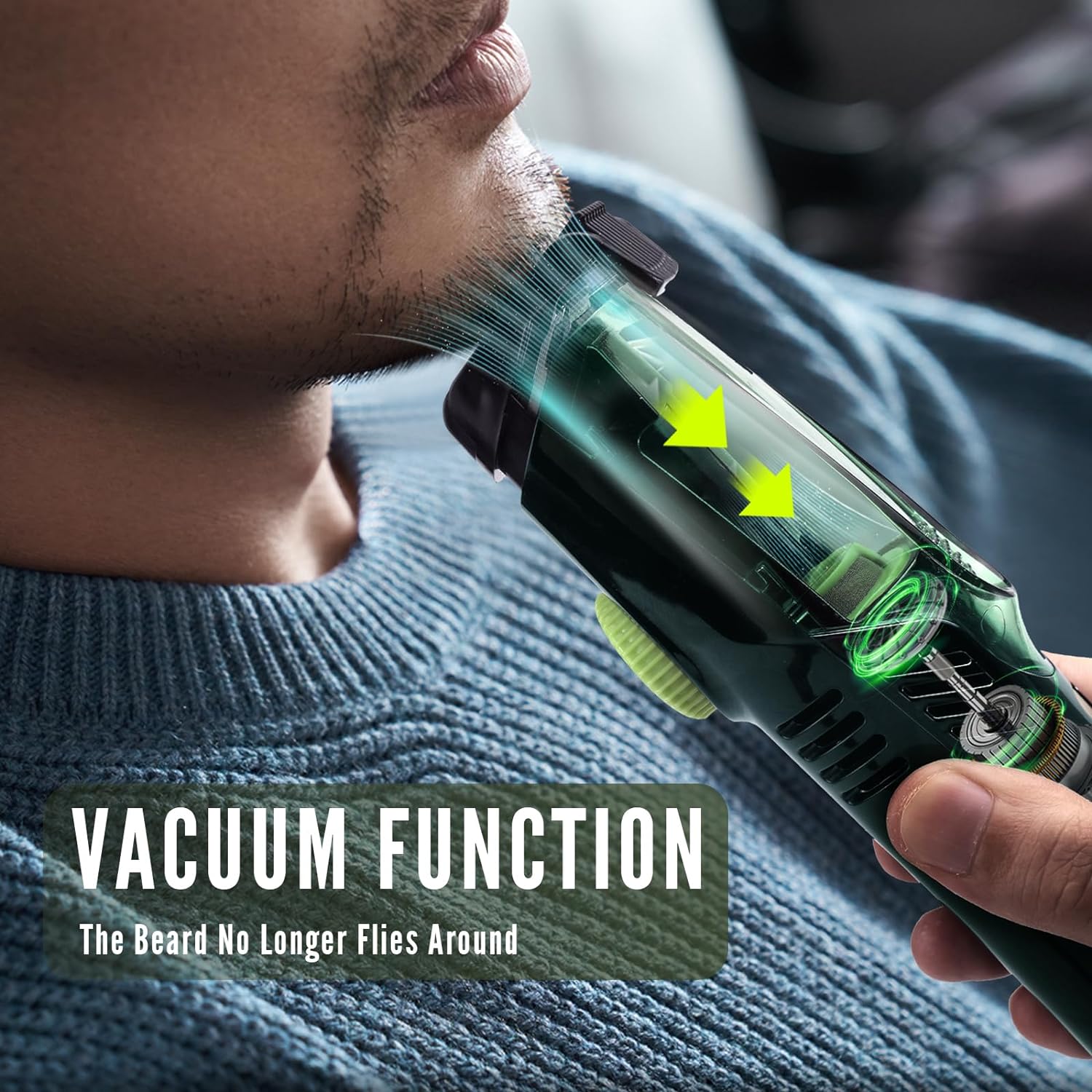 Hatteker tondeuse à barbe sans - Men'S Grooming Vacuum avis et prix