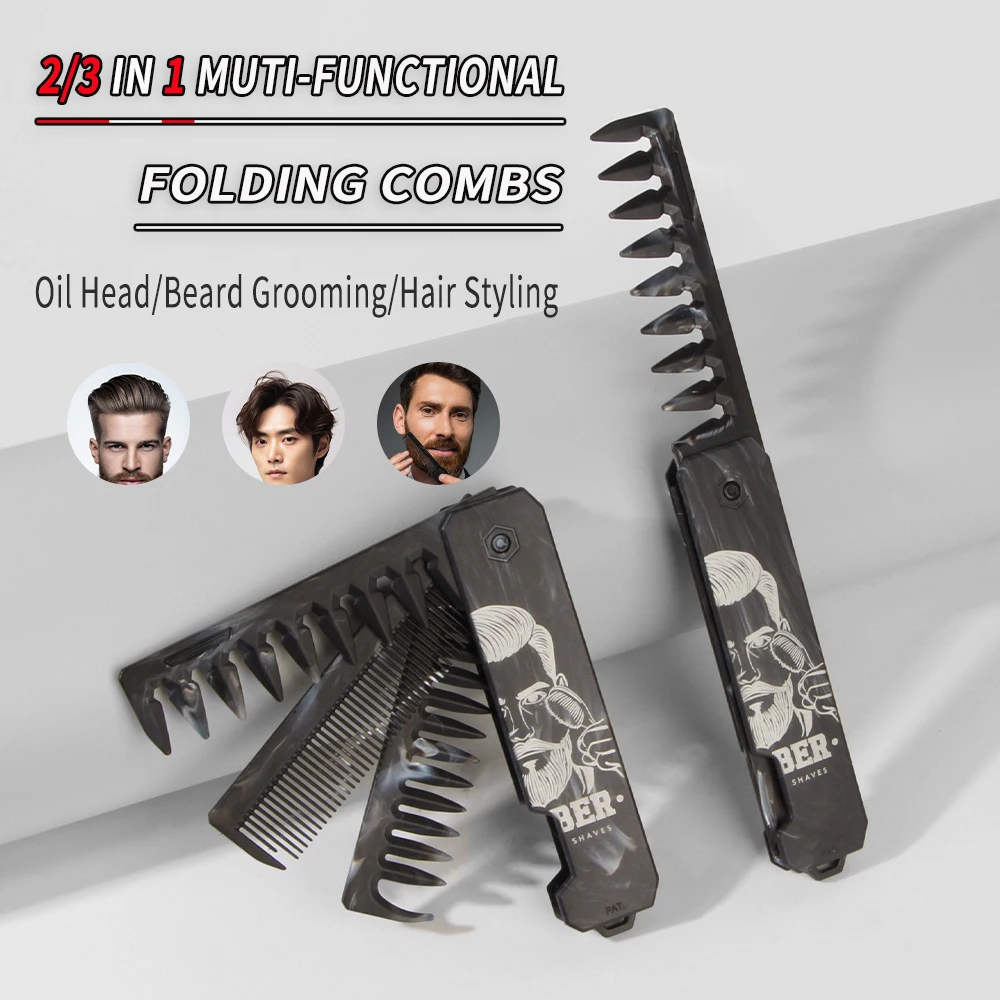 Lot de 4 peignes à cheveux mot - Men'S Grooming Tonic avis et prix