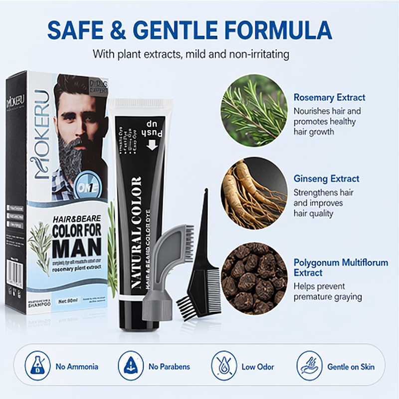 Shampoo colorant pour cheveux, - Men'S Grooming Tonic avis et prix