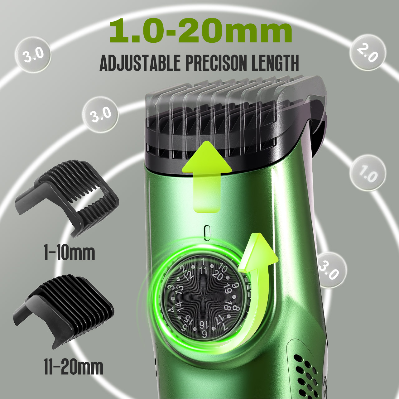 Tondeuse à barbe sans fil Soli - Men'S Grooming Vacuum avis et prix
