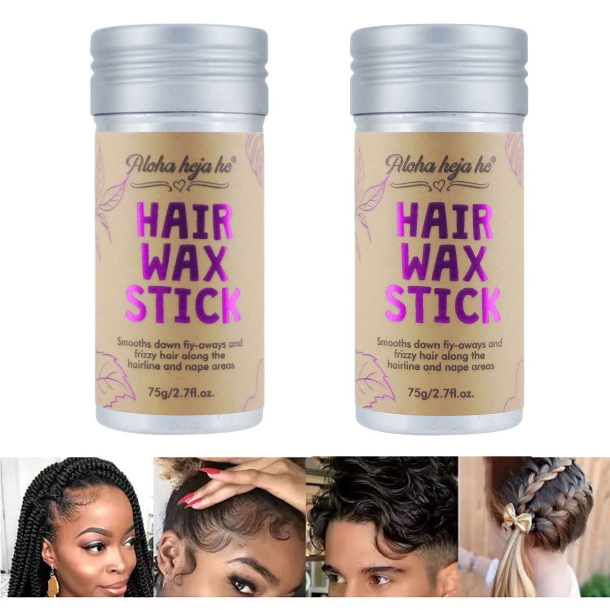 Kit de coiffure en bâton de ci - Hair Wax Stick avis et prix