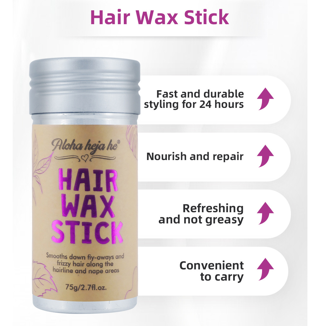 Kit de coiffure en bâton de ci - Hair Wax Stick avis et prix